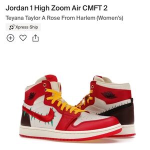 Teyana Taylor x Air Jordan 1s (LIMITED EDITION) NEW in box
